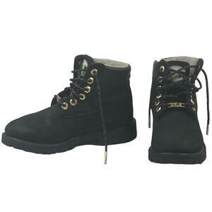 Youth Boy Black Timberland Boots-0012